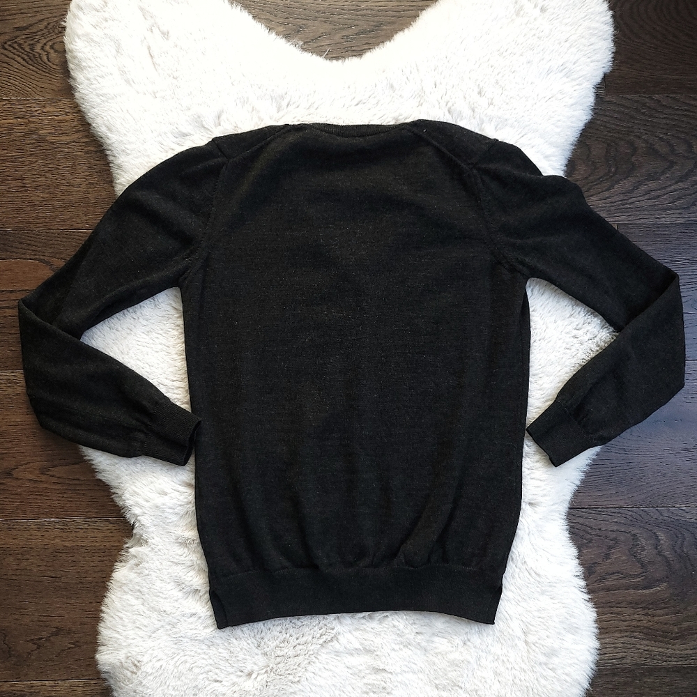Moncler Minimilist Wool Button Cardigan Sweater Top - Picture 9 of 9